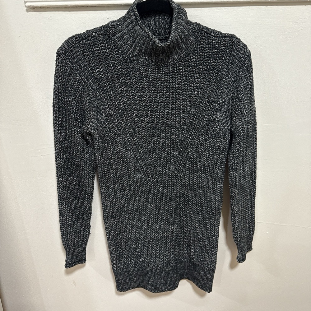 Abercrombie & Fitch Charcoal Turtleneck Sweater
